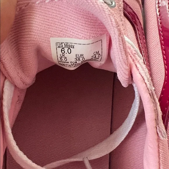 Women’s Vans Ward Glossy Coral Blush Shoes - Picture 4 of 7